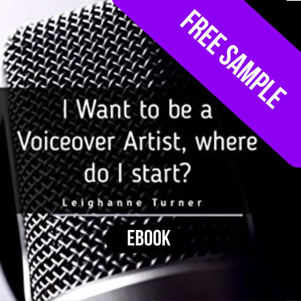 FREE SAMPLE Ebook I Want to be a Voiceover but where do I start?